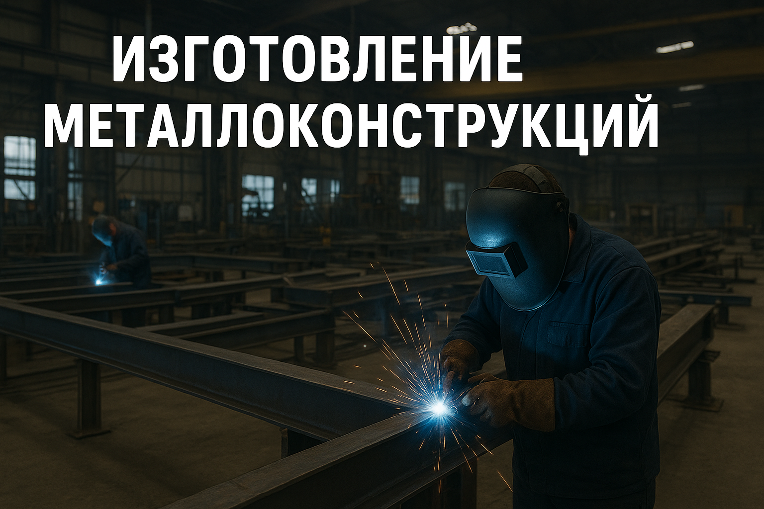 Изготовление металлоконструкций в мастерской